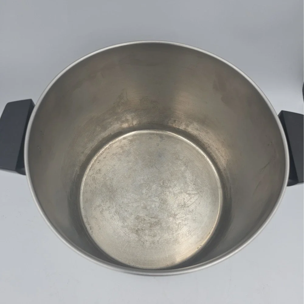 Vintage Revere Ware 8 Qt Stock Pot Copper Clad Clinton IL USA -No Lid-
